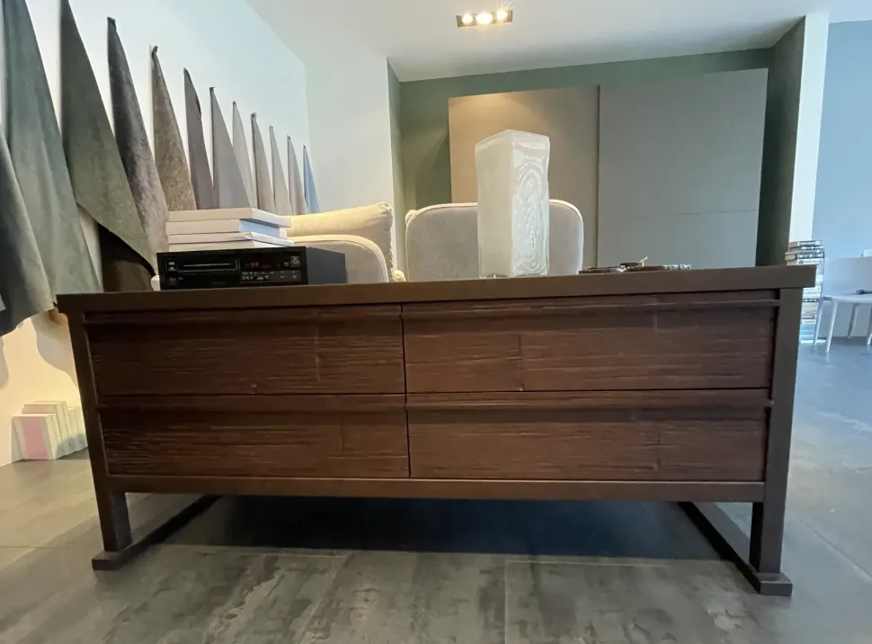 Cassettiera in Legno Cassettone etnico Zr a prezzo Outlet