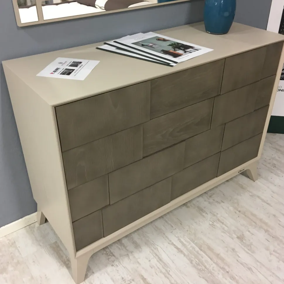 Cassettiera in Legno Comodini e comò le fablier le spezie bicolore Le fablier in Offerta Outlet