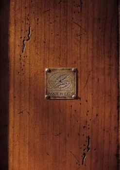 Cassettiera in Legno Modello quadrifogli Artigianale a prezzo Outlet