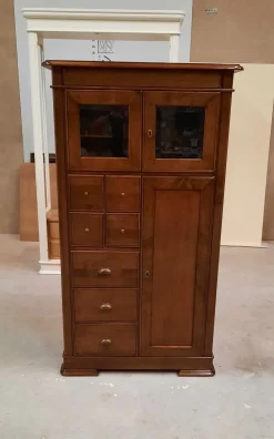 Cassettiera in Legno Modello quadrifogli Mobilificio bellutti a prezzo Outlet