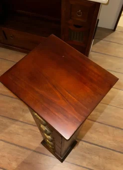 Cassettiera in Legno Porta cd cassettiera dolfi arte povera Artigianale a prezzo Outlet