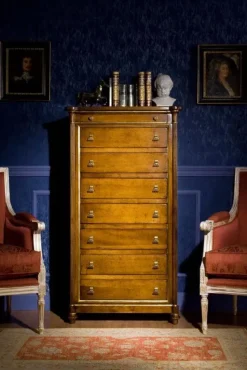 Cassettiera in Legno Settimanale a 8 cassetti in legno massello scontato del 40% Artigianale in Offerta Outlet