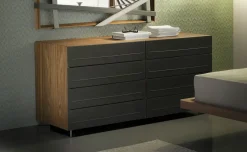 Cassettiera in Pelle Dyno Cattelan italia a prezzo Outlet