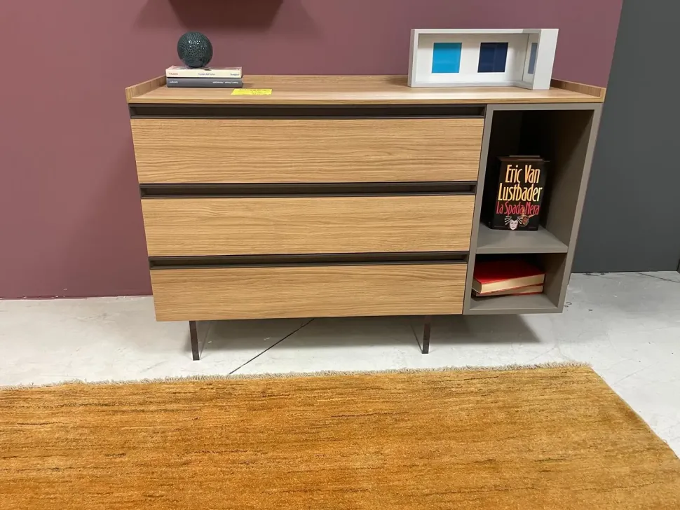 Cassettiera modello Comò ego in Laminato Santalucia scontata