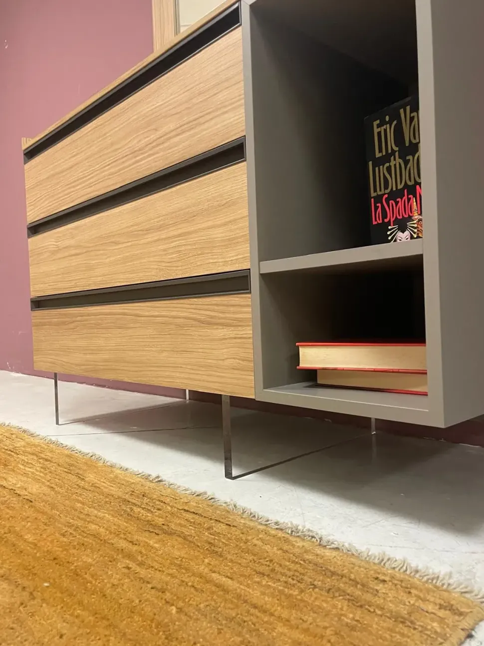 Cassettiera modello Comò ego in Laminato Santalucia scontata