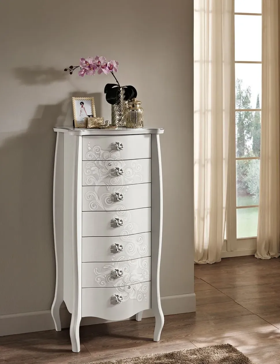 Cassettiera Modello flora Artigianale in Laminato a prezzi convenienti