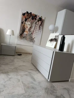 Cassettiera modello Luna in Laccato opaco Lema in Offerta Outlet