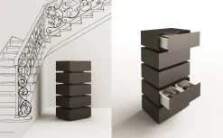 Cassettiera modello Nyc & pisa di Minotti italia a prezzo riservato