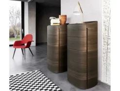 Cassettiera modello Settimanale curvo babila in Legno Sangiacomo in offerta