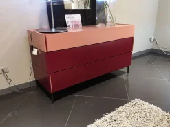 Cassettiera Moderna modello Giro giro a marchio Novamobili a prezzo Outlet