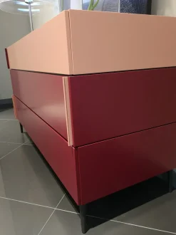 Cassettiera Moderna modello Giro giro a marchio Novamobili a prezzo Outlet