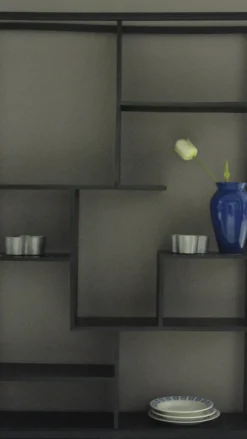 Castagnetti Soggiorno Libreria Legno Librerie Moderno