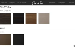 Comò Iron Golden night in legno a prezzo ribassato