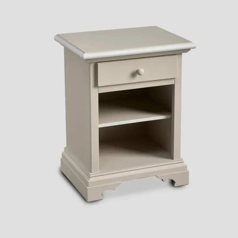 Comodino Bicolore Dialma brown OFFERTA OUTLET