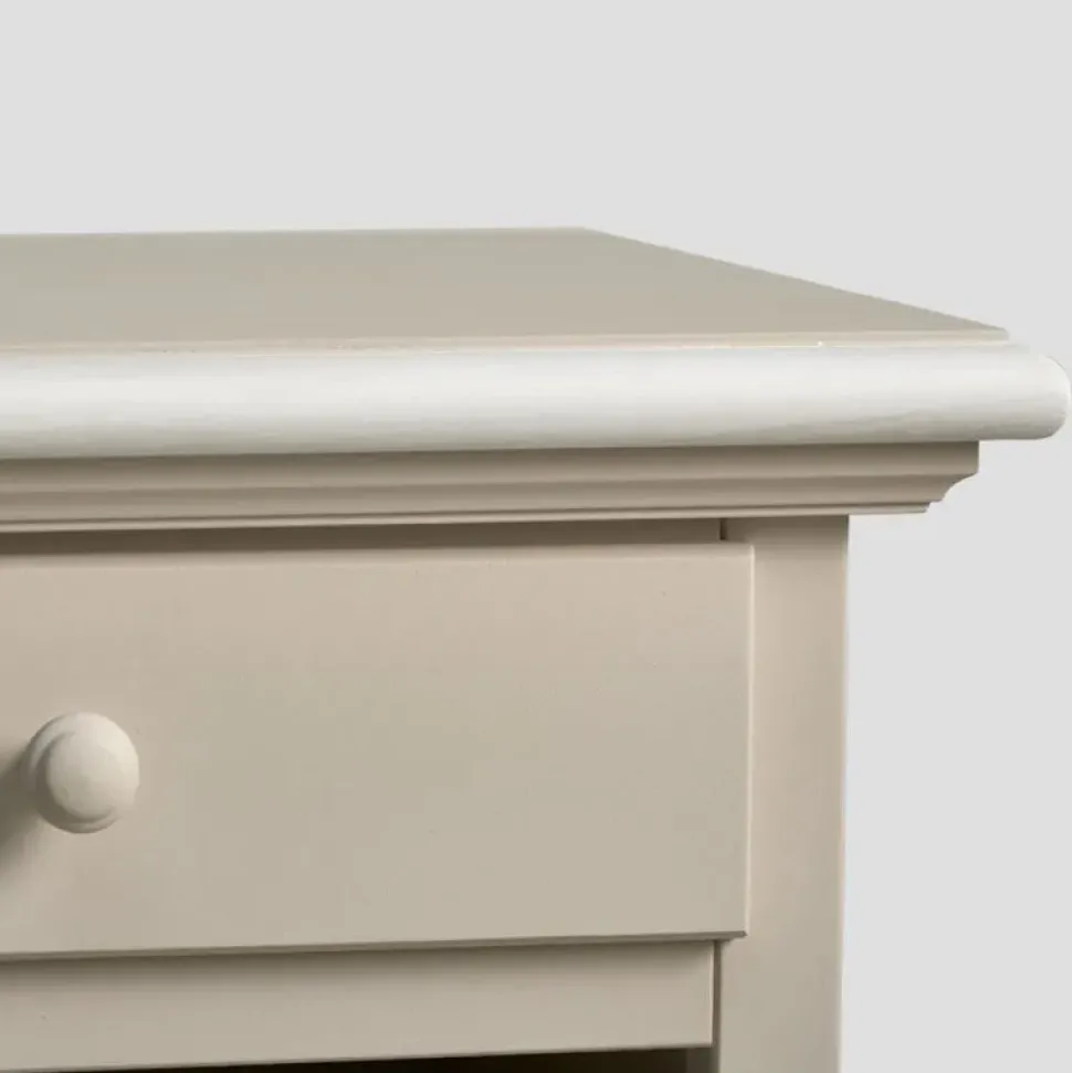 Comodino Bicolore Dialma brown OFFERTA OUTLET