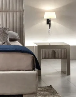 Comodino Como e comodini rivestiti di Md work scontato del 40%