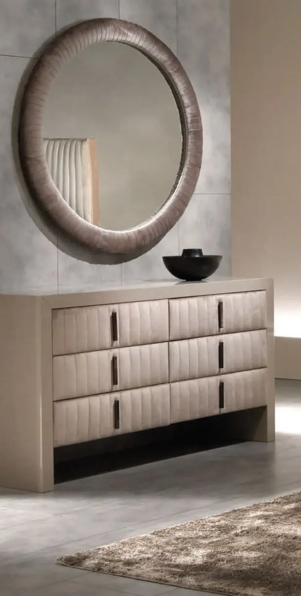 Comodino Como e comodini rivestiti di Md work scontato del 40%