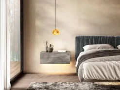 Comodino Comodini sospesi vetro lago di Lago a prezzo scontato