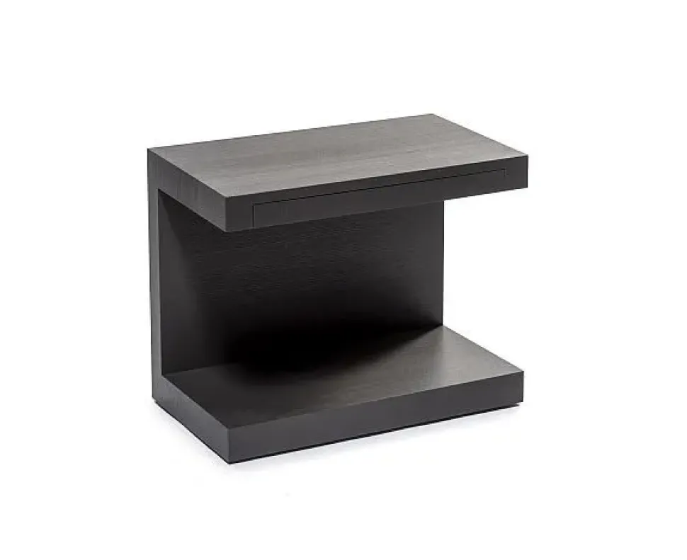 Comodino Comodino aero 2 in ardesia di Distribuzione grandi marchi scontato del 55%