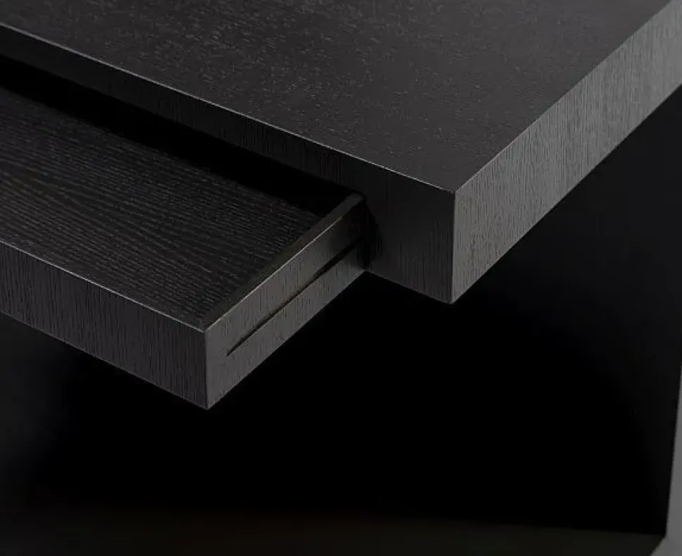 Comodino Comodino aero 2 in ardesia di Distribuzione grandi marchi scontato del 55%