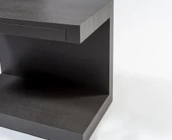 Comodino Comodino aero 2 in ardesia di Distribuzione grandi marchi scontato del 55%