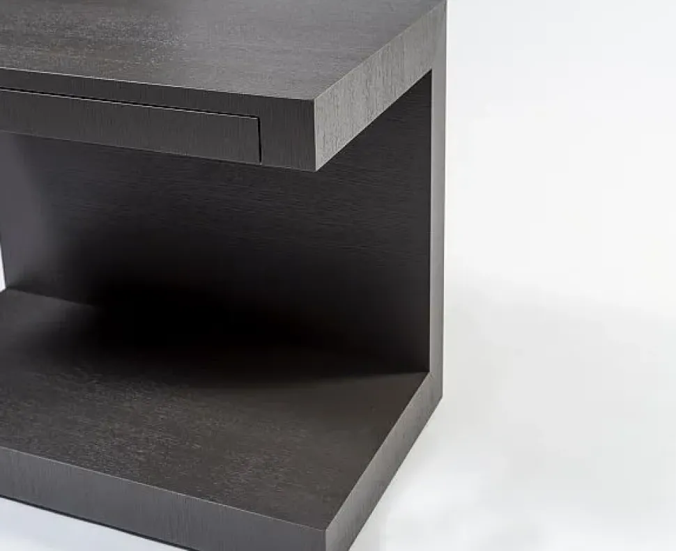 Comodino Comodino aero 2 in ardesia di Distribuzione grandi marchi scontato del 55%