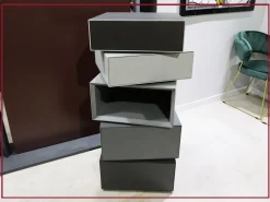 Comodino Domino giro di Sangiacomo scontato del 50%