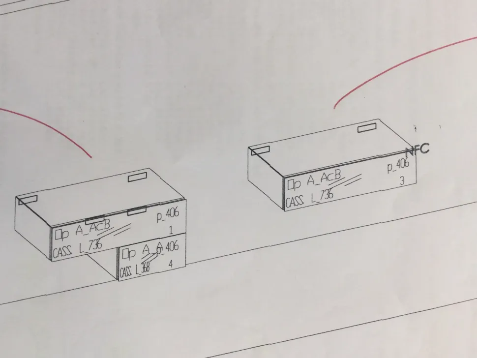 Comodino 36e8 Lago OFFERTA OUTLET