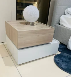 Comodino Lego  Orme scontato per una zona notte moderna