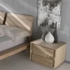 Comodino modello Comodino 2 cassetti rovere a marchio Domus artis in offerta