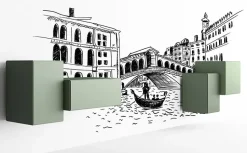 Comodino modello Little italy mini di Minotti italia