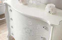 Comodino Trittico fiore Artigianale a prezzo scontato