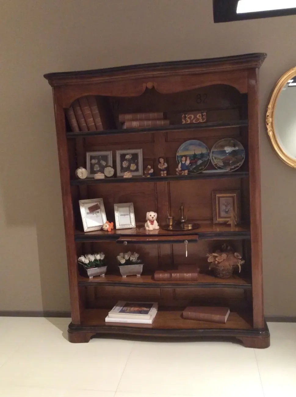 Complemento in stile rinascimentale Libreria a prezzo Outlet