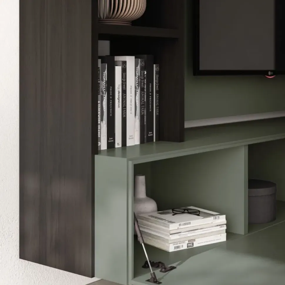 Composizione per il living modello Orme day 23 di Orme a prezzo scontato