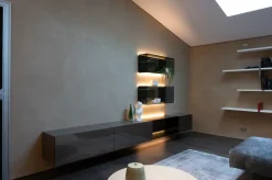 Composizione per il living modello 36e8 di Lago in Offerta Outlet