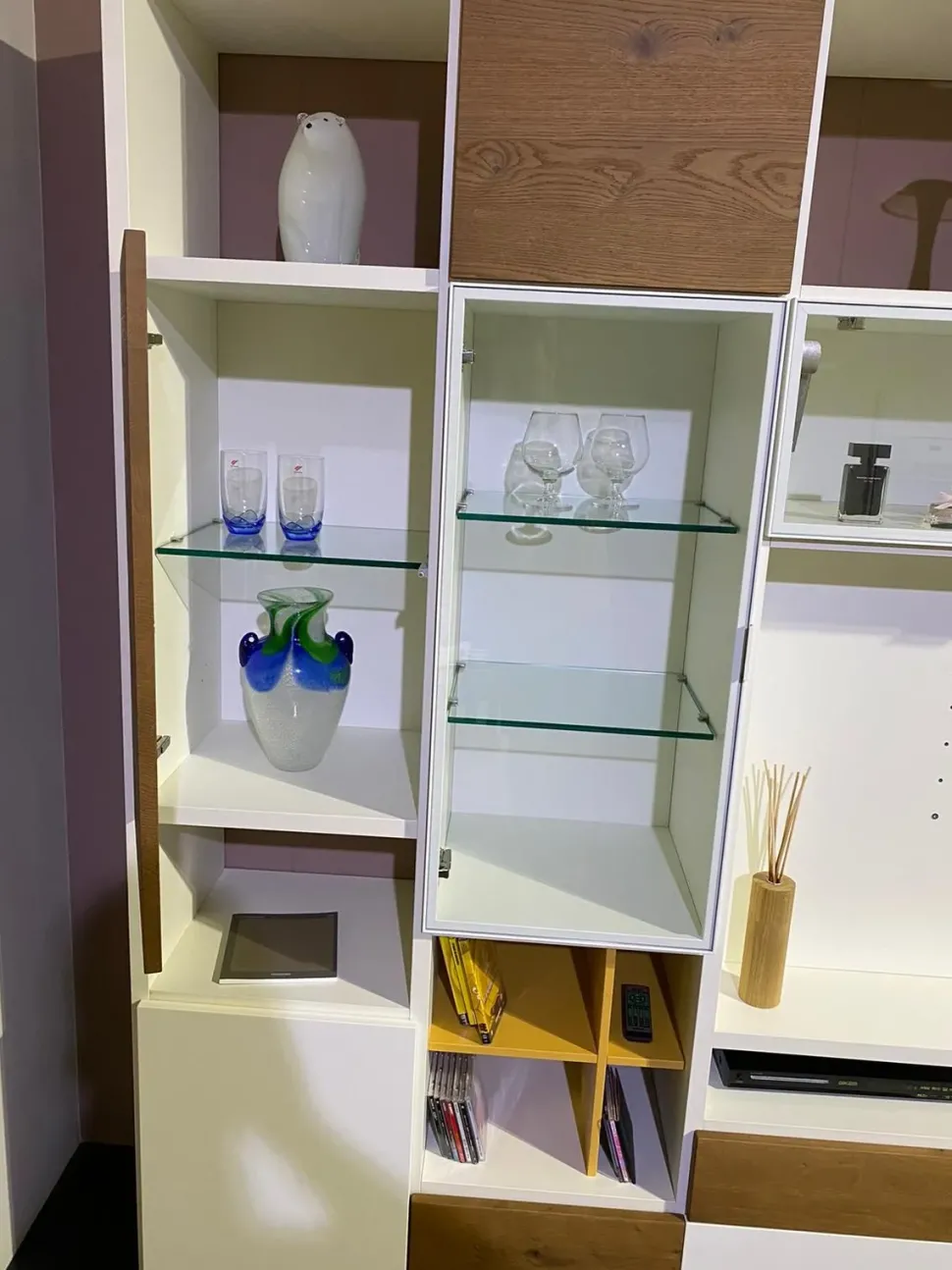 Composizione per il living modello Modo di Sangiacomo in Offerta Outlet