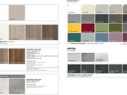 Composizione per il living modello Soggiorno nilo 42 african wood made in italy di Md work a prezzo scontato