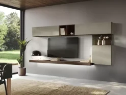 Composizione per il living modello Soggiorno 01 di Artigianale a prezzo Outlet