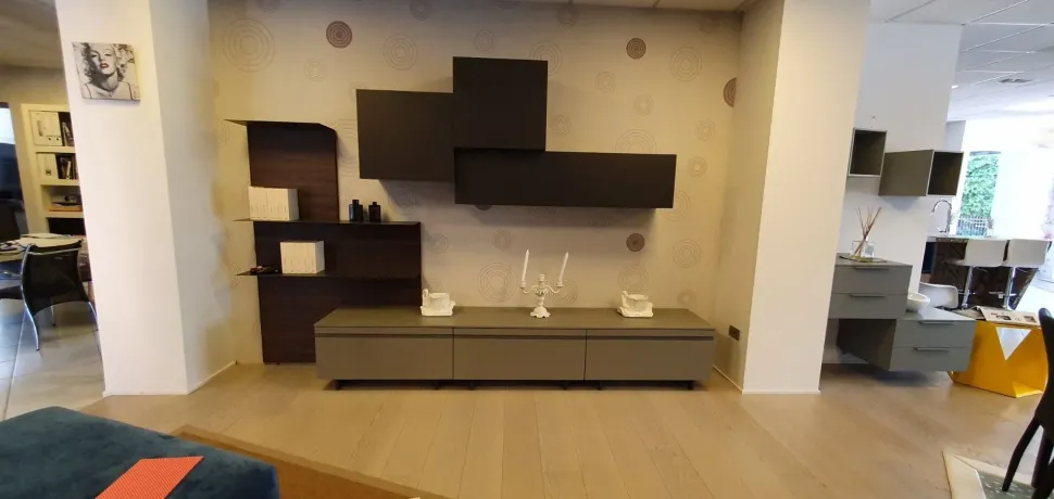 Composizione per il living modello Day di Orme in Offerta Outlet