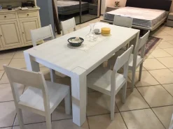 Composizione per il living modello Unikawood  di Fratelli mirandola a prezzo scontato