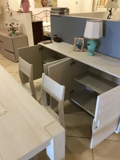 Composizione per il living modello Unikawood  di Fratelli mirandola a prezzo scontato