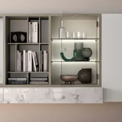 Composizione per il living modello Orme day 02 di Orme a prezzo Outlet