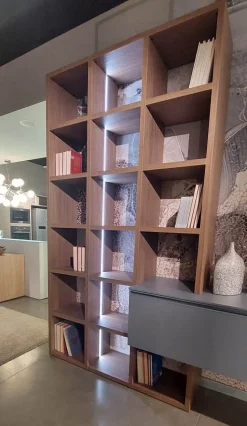 Composizione per il soggiorno modello Ego  libreria di Santalucia a prezzo scontato