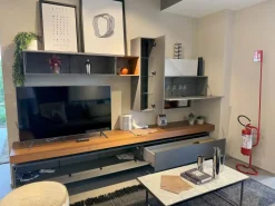 Composizione per il soggiorno modello Soggiorno pianca people di Pianca in Offerta Outlet