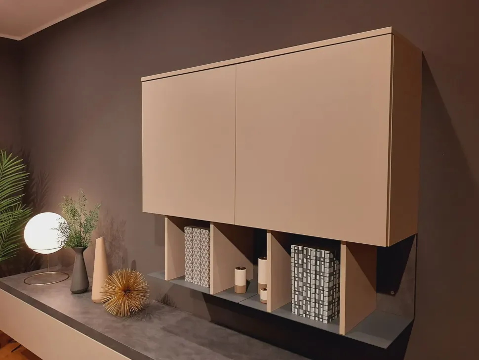 Composizione per il soggiorno modello Momenti di Febal a prezzo scontato