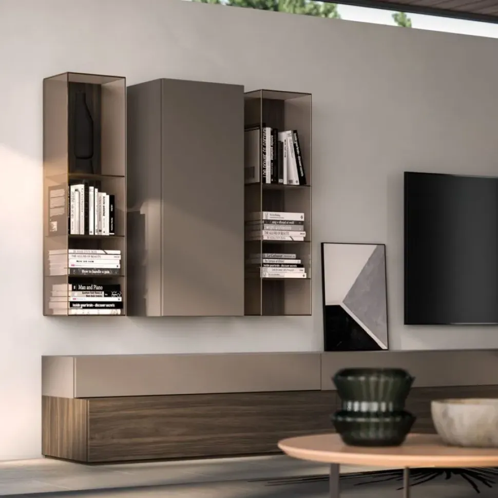 Composizione per la zona giorno modello Orme day 08 di Orme a prezzo Outlet