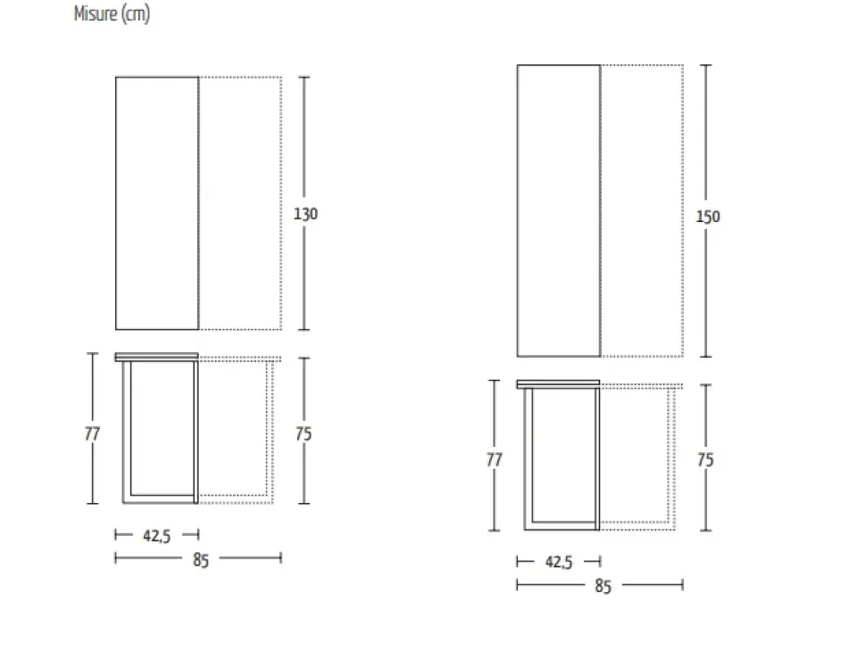 Consolle allungabile Flap Altacom in legno in Offerta Outlet