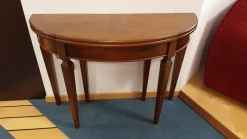 Consolle allungabile in legno Tavolo consolle art. 443n Artigianale in Offerta Outlet