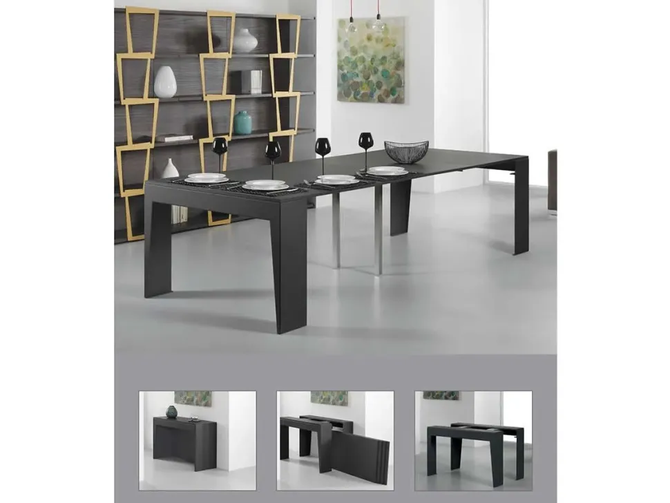 Consolle allungabile stile Moderno Pezzani Marvel a prezzo ribassato