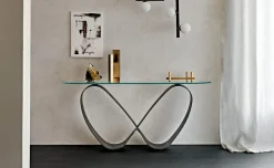 Consolle Butterfly Cattelan: design unico, Offerta Outlet! Lunghezza max 50.